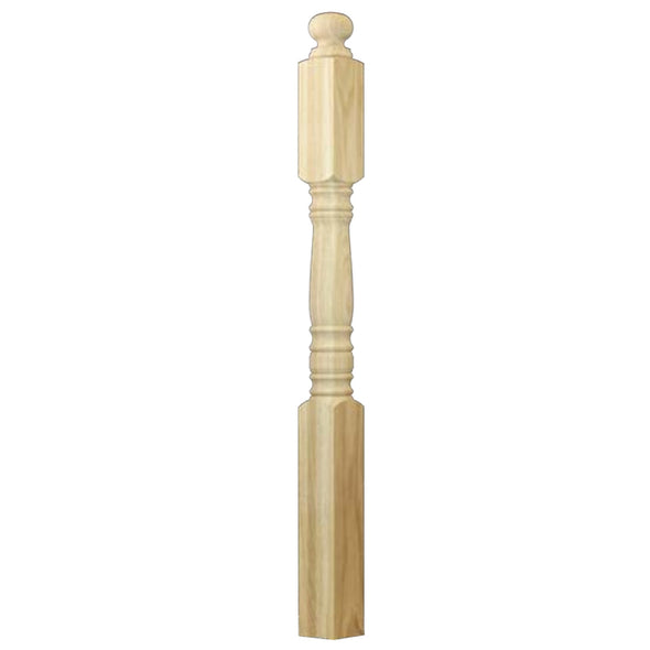 4305 Hampton Stair Wood Newel Post