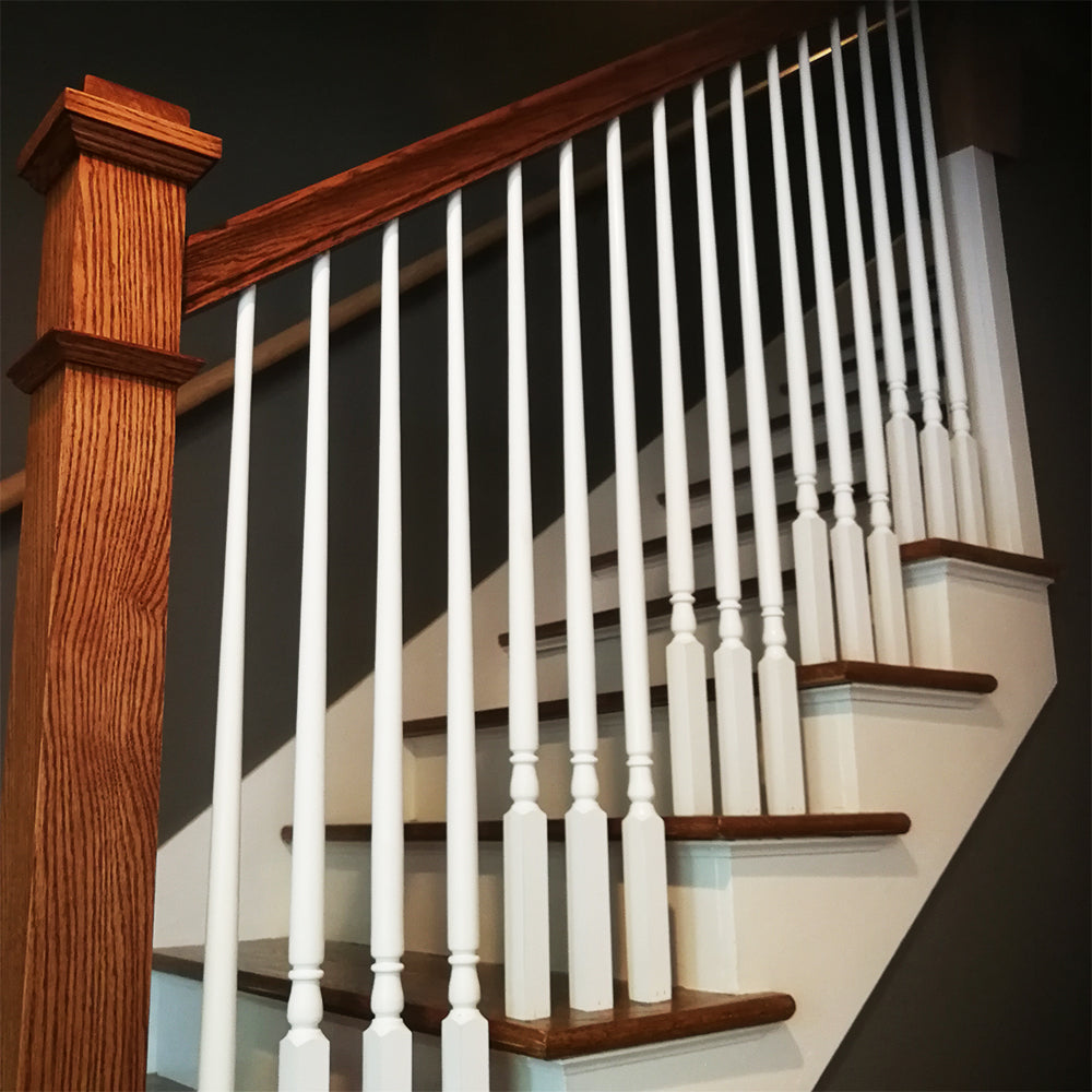 5015 41 inches Affordable Stair Wood Baluster