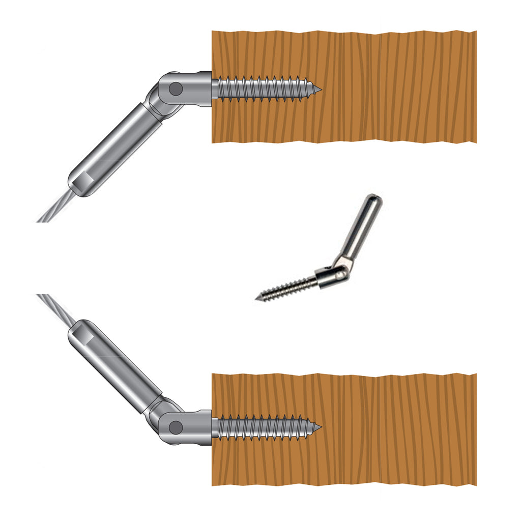 Stainless Steel Cable Swagless Non-Tensioning End