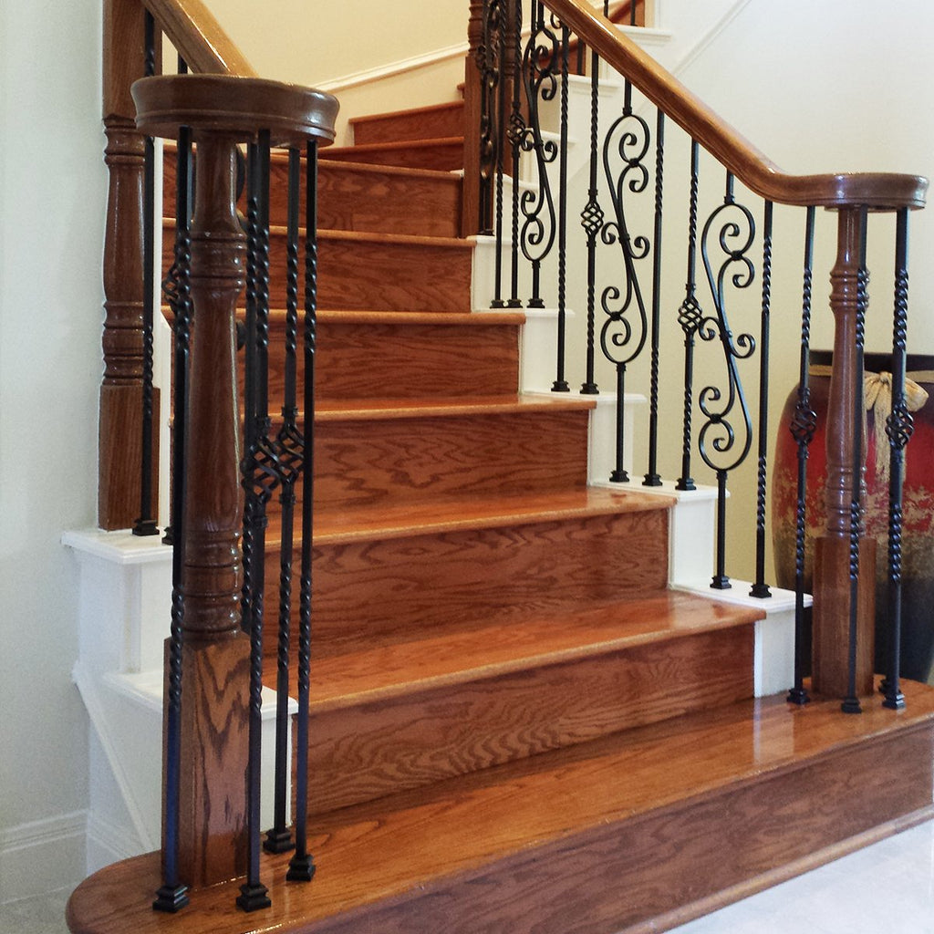 Stair Railing Hardwood System