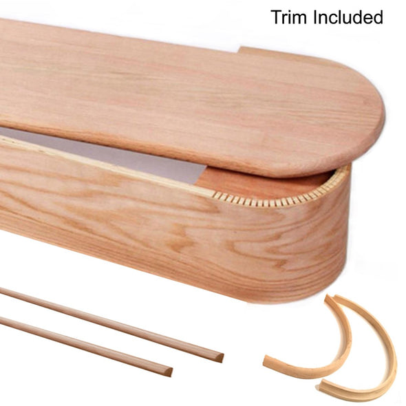Right Hand Stair Hardwood Tread Starting Step