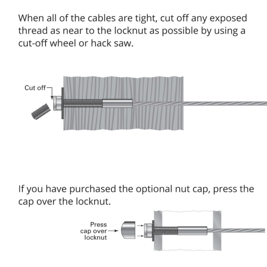 DIY Staircase Cable Railing Systems