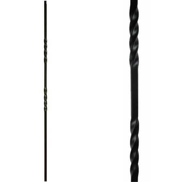 Double Twist Stair Wrought Iron Baluster