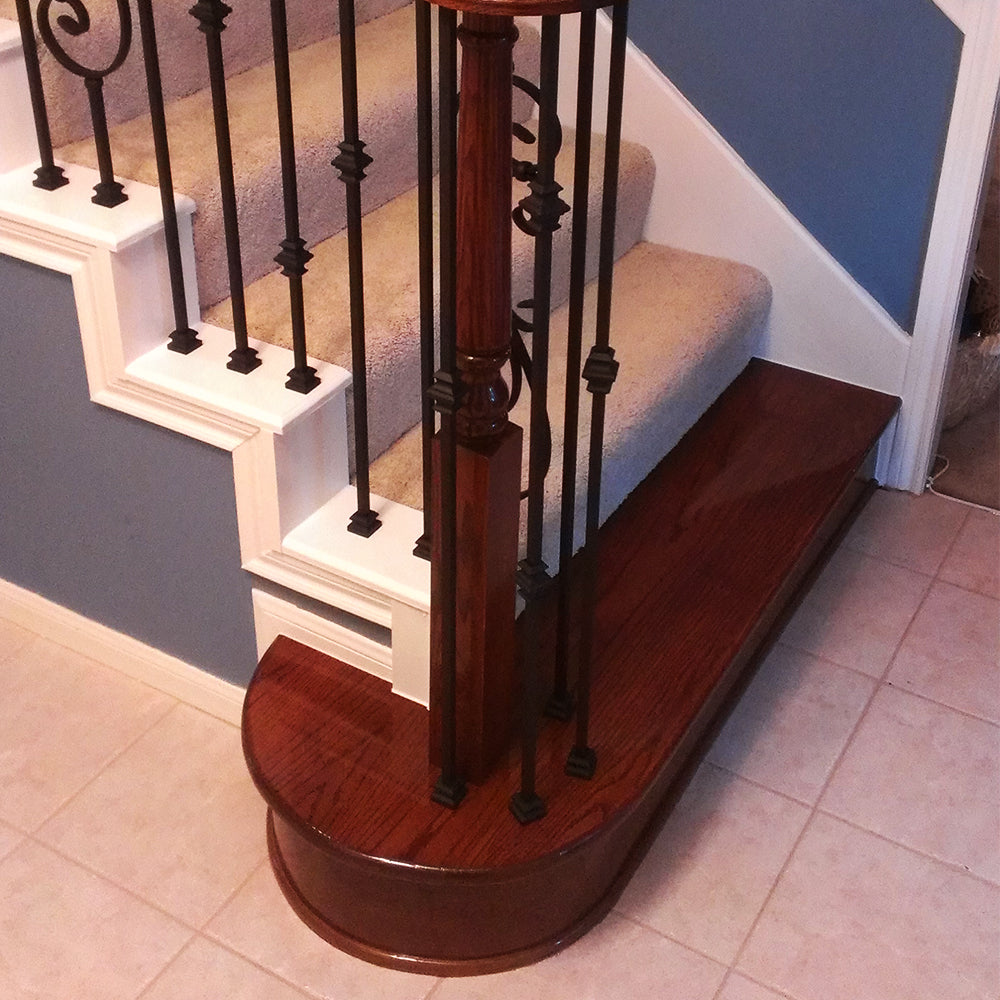 Affordable Stair Parts Solid Hardwood Treads
