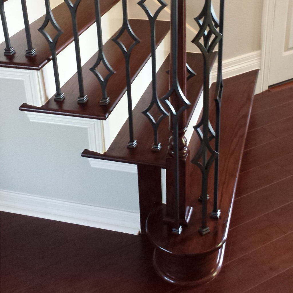 Hardwood Tread Starting Step