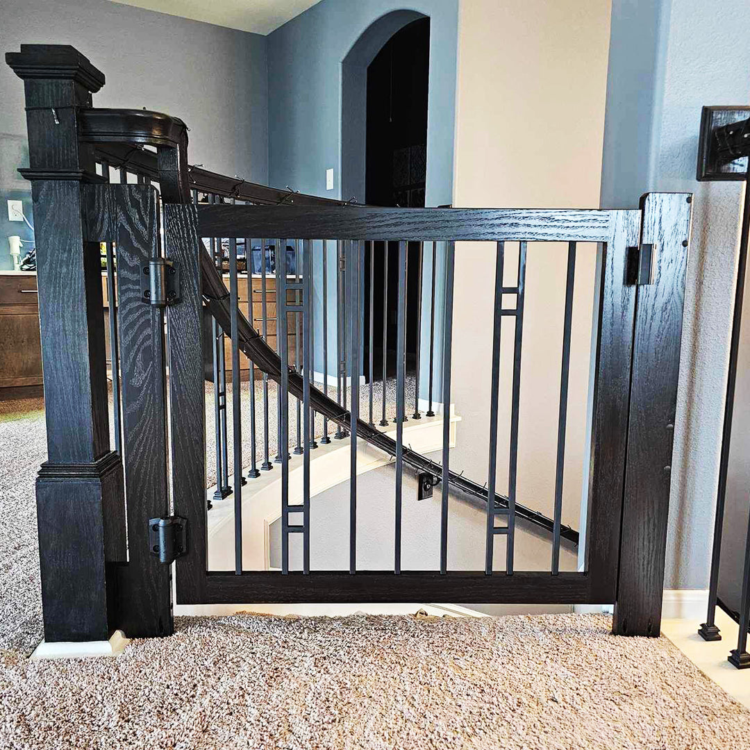 Double Bar Panel Wrought Iron Baluster - Affordable Stair Parts ...
