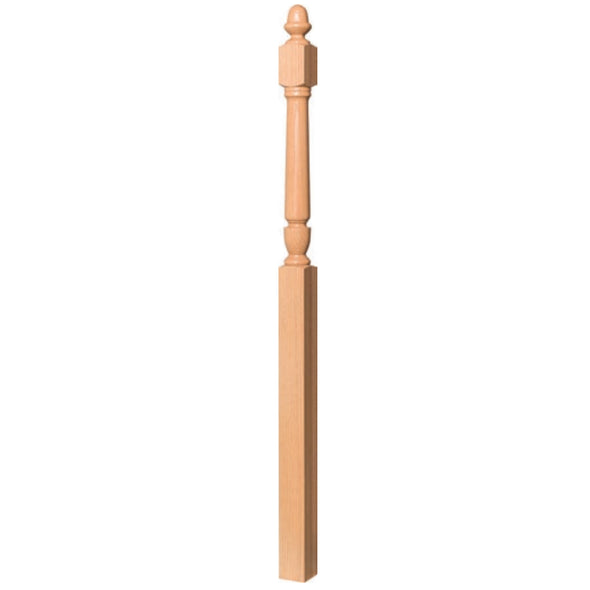 3048 Affordable Stair Wood Newel Post
