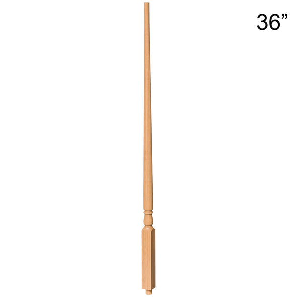Red Oak 36 inches Classic Wood Balusters 5015