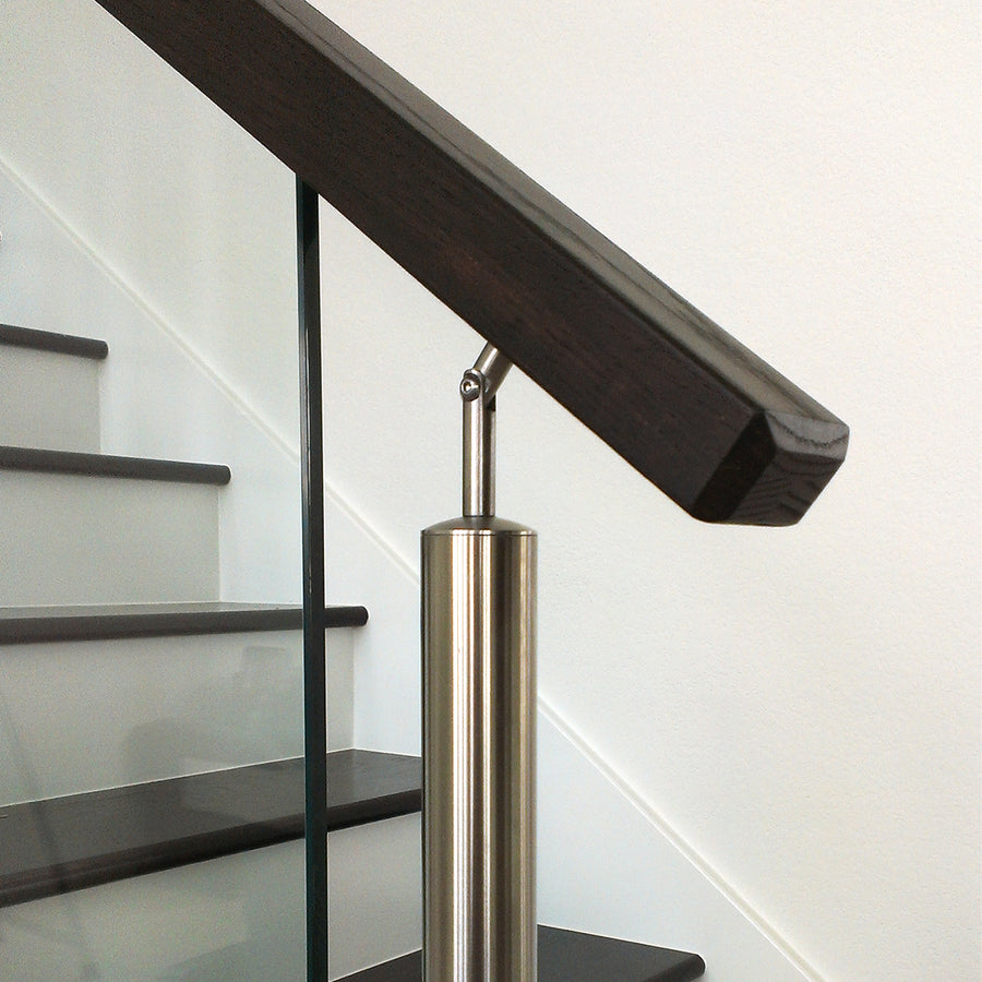 6002 Contemporary Rectangular Wood Handrail - Affordable Stair Parts ...