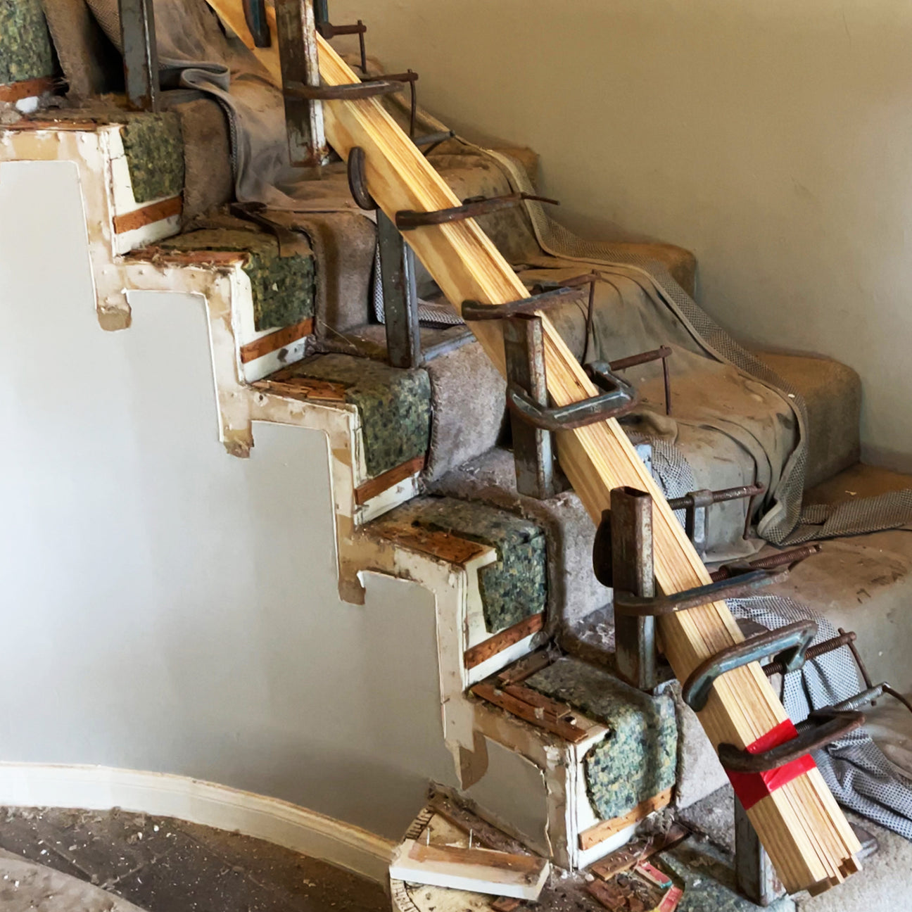 Bent Railing 6010 Bending Handrail for Curved Stairs - Affordable Stair Parts ...