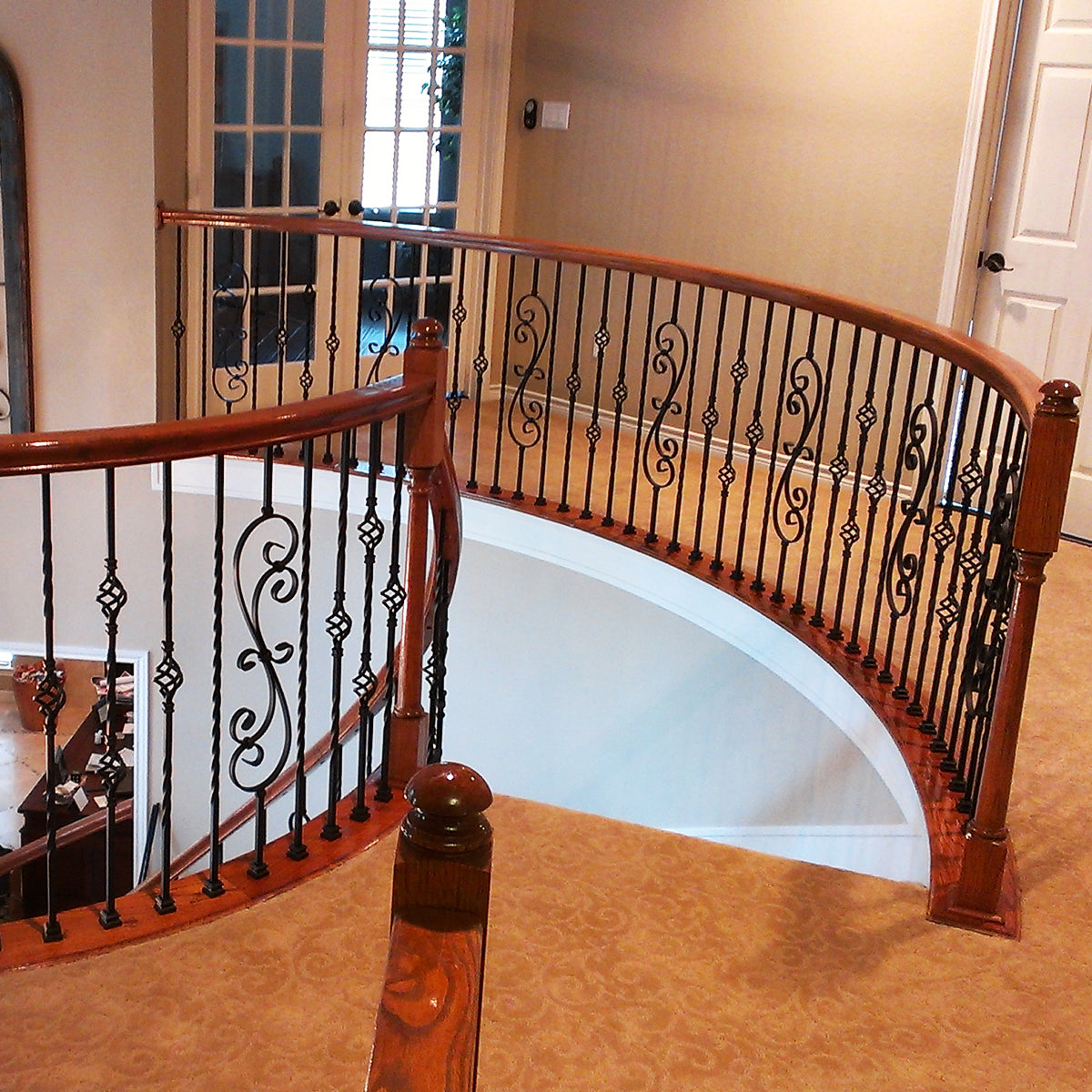 Bent Railing 6010 Bending Handrail for Curved Stairs - Affordable Stair Parts ...