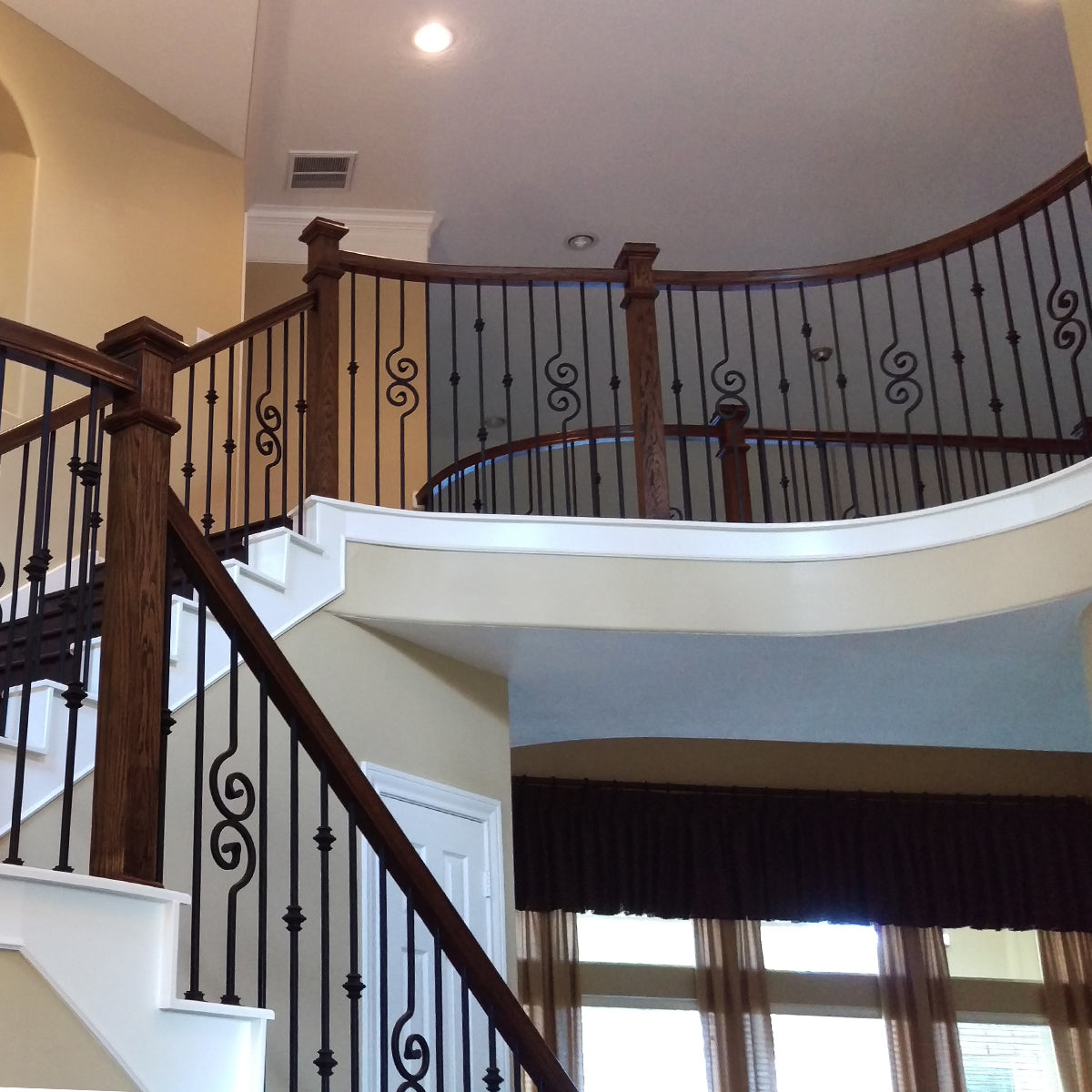 Bent Railing 6010 Bending Handrail for Curved Stairs - Affordable Stair Parts ...
