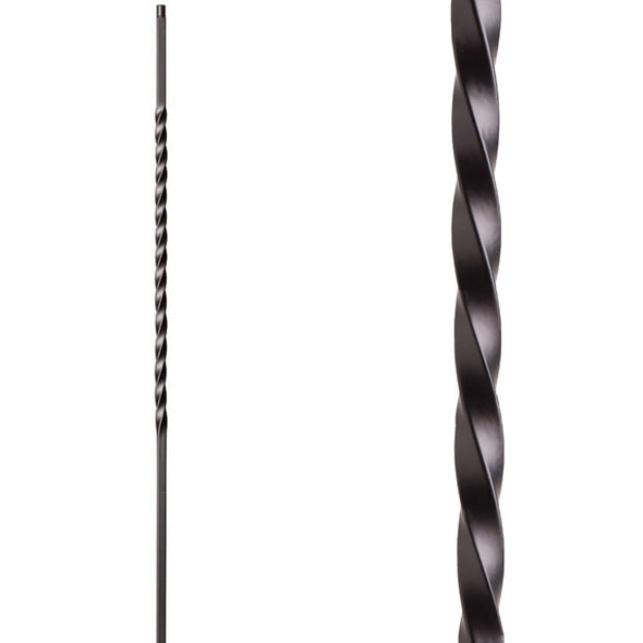 Stair Long Twist Wrought Iron Baluster