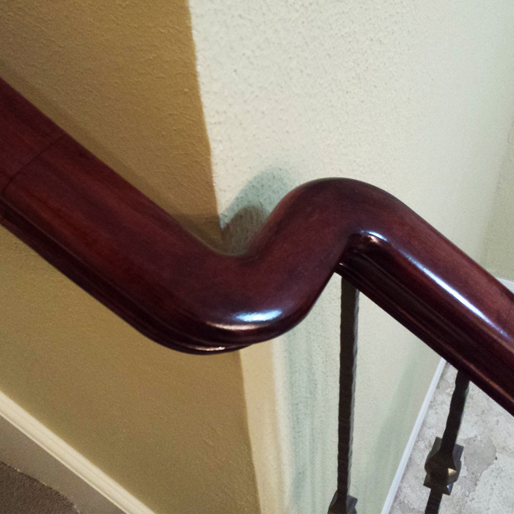 Red Oak Maple Stair Handrail Fitting