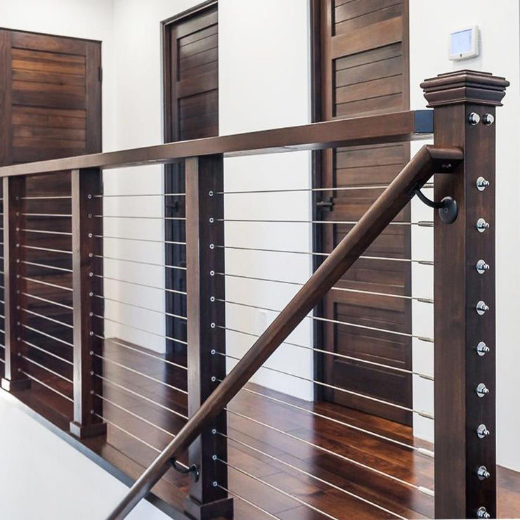Stainless Steel Cable Railing Kit - Affordable Stair Parts – Affordable ...