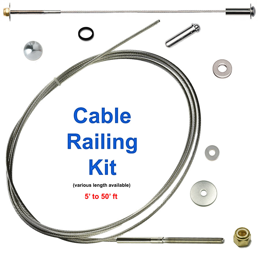 Affordable Stainless Steel Cable Railing Kit