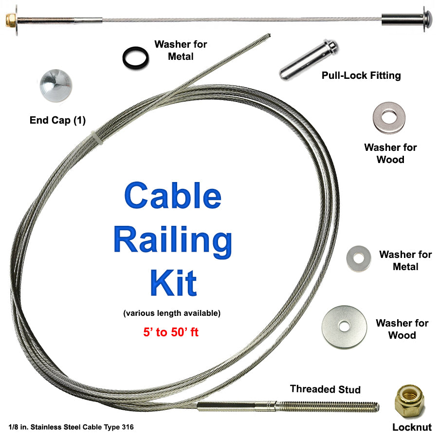 Stainless Steel Cable Railing Kit SL-10205
