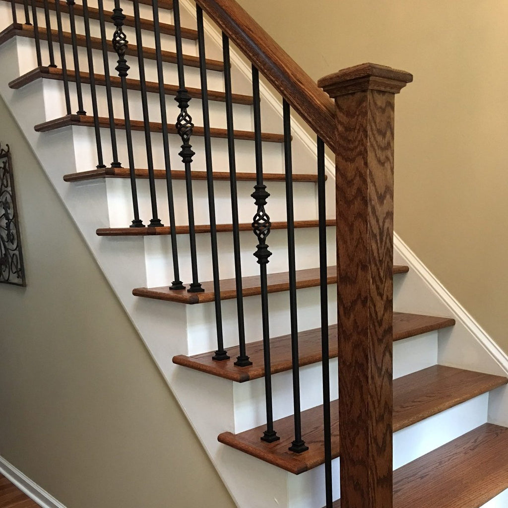 Basket with Knuckles Stair Iron Baluster