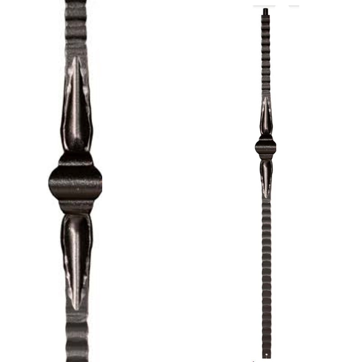 Gothic Stair Iron Newel Post - Affordable Stair Parts – Affordable ...