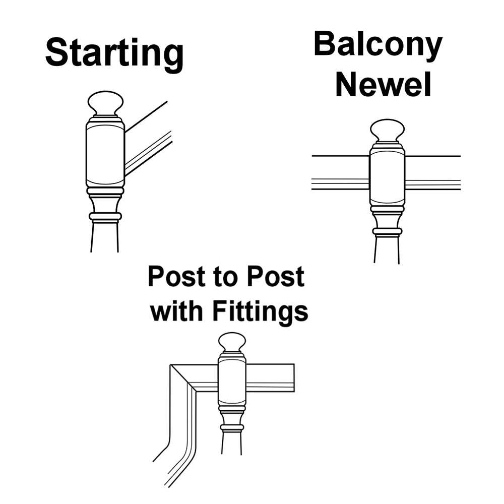 Starting Newel Post