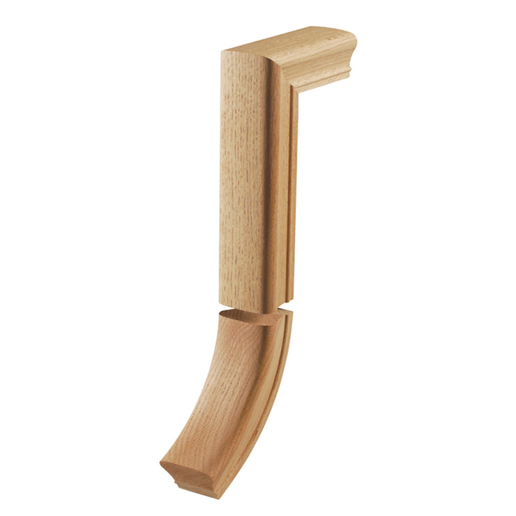 2-Rise Straight Gooseneck Handrail Fitting - Affordable Stair Parts ...