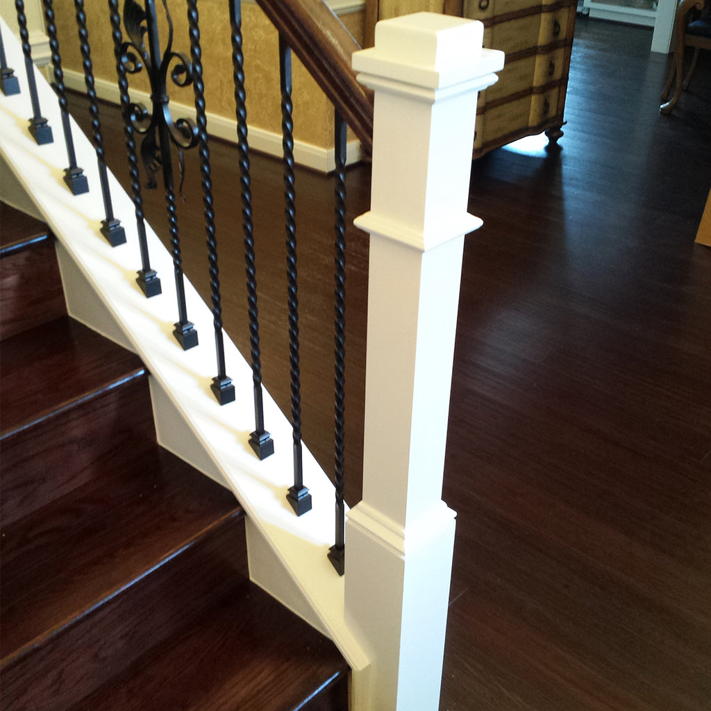 Slant/Pitch Shoe for 1/2" Iron Balusters