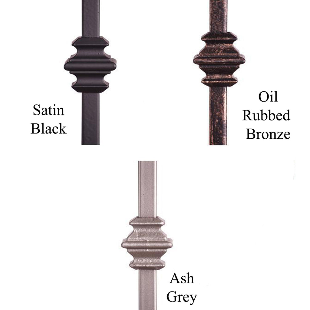 hollow double knuckle iron baluster mega series