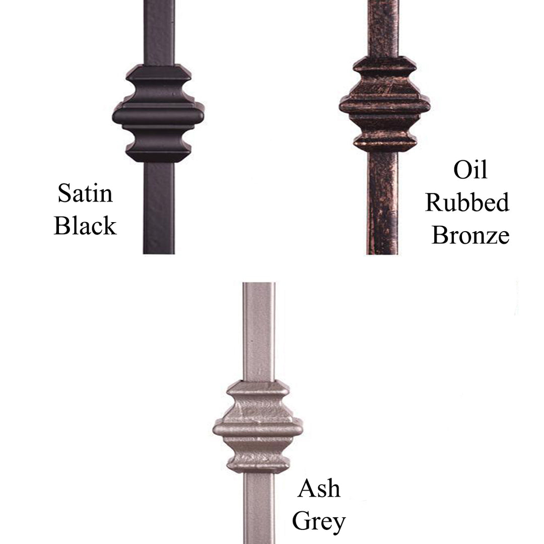 Mega Double Knuckle Wrought Iron Baluster - Affordable Stair Parts ...