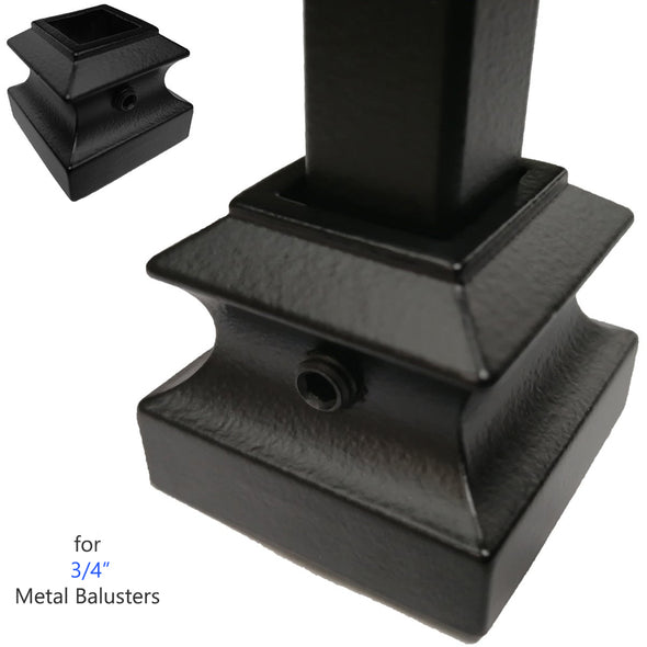 mega series flat shoe with set screw for staircase