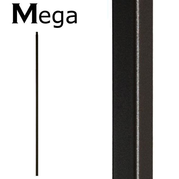 mega series plain square bar iron baluster
