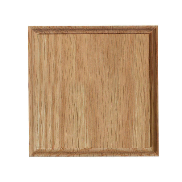 7039 Square Wood Rosette