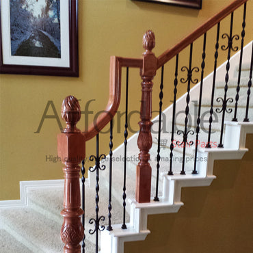 2-Rise Straight Gooseneck Handrail Fitting - Affordable Stair Parts ...