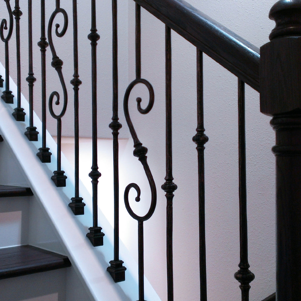 Iron Baluster Shoes for Metal Spindles